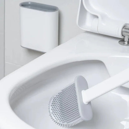 Escobilla de Silicona WC 360º + Adhesivos de Pared GRATIS🎁