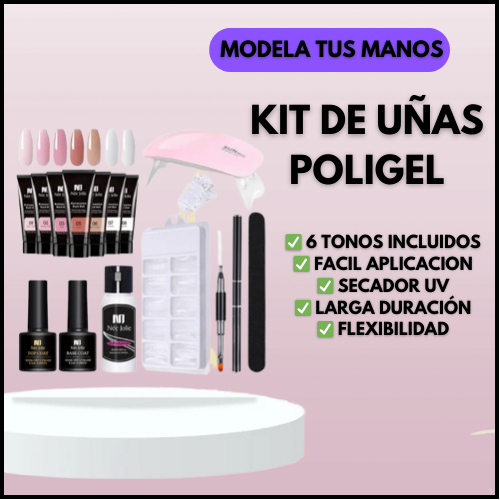 Kit de Uñas Poligel