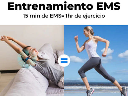 Estimulador Muscular ElectroFit™ de Electroestimulación + 3 Recambios GRATIS