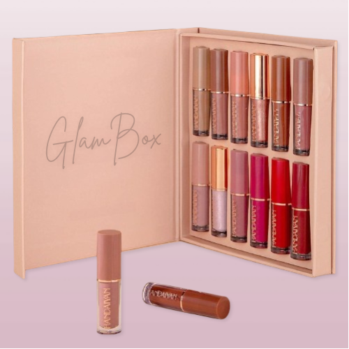 GlamBox™ - Set de 12 Pintalabios Exclusivos